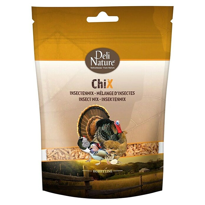 Deli Nature Kippenvoer Chix Insectenmix (180 g) | BAUHAUS