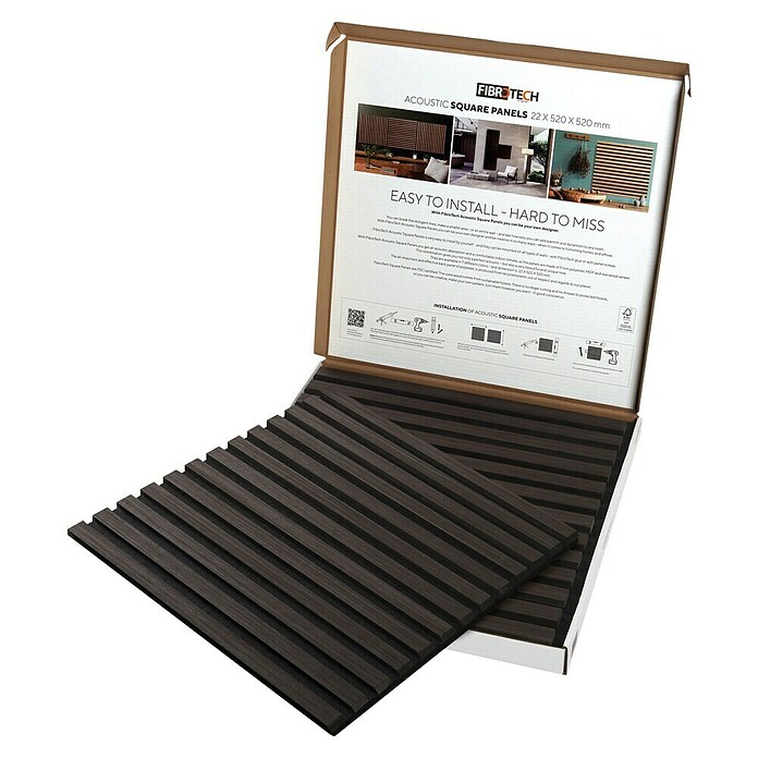 FibroTech Akustični panel SQUARE  (520 x 520 x 22 mm) | BAUHAUS