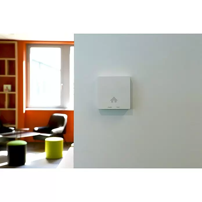 UniTEC Kohlenmonoxidmelder Design WS - L x B x H: 50 x 120 x 150 mm, Batterielaufzeit: 10 Jahre - Stimmungsaufnahme