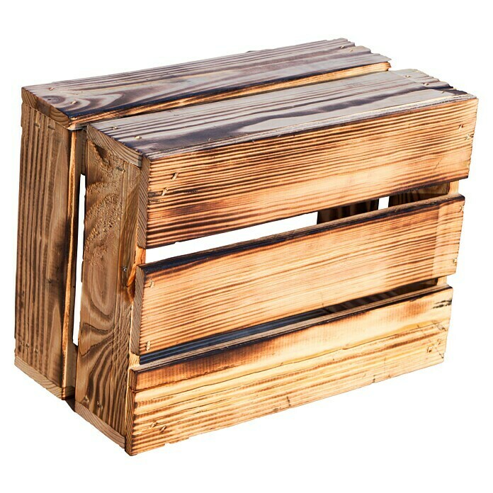 Holzkiste Frieda (L x B x H: 30 x 22 x 16 cm, Braun) | BAUHAUS