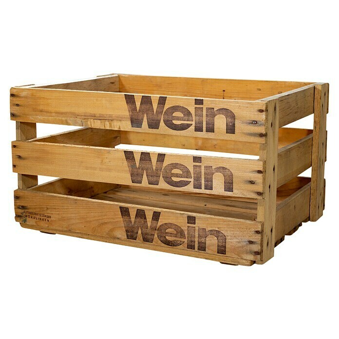 Holzkiste Badische Weinkiste 