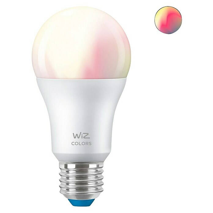 WiZ Ampoule LED (E27, A60, blanc, 8 W)