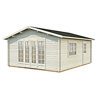 Palmako Gartenhaus Irene (Außenmaß inkl. Dachüberstand (B x T): 514 x 598 cm, Natur)