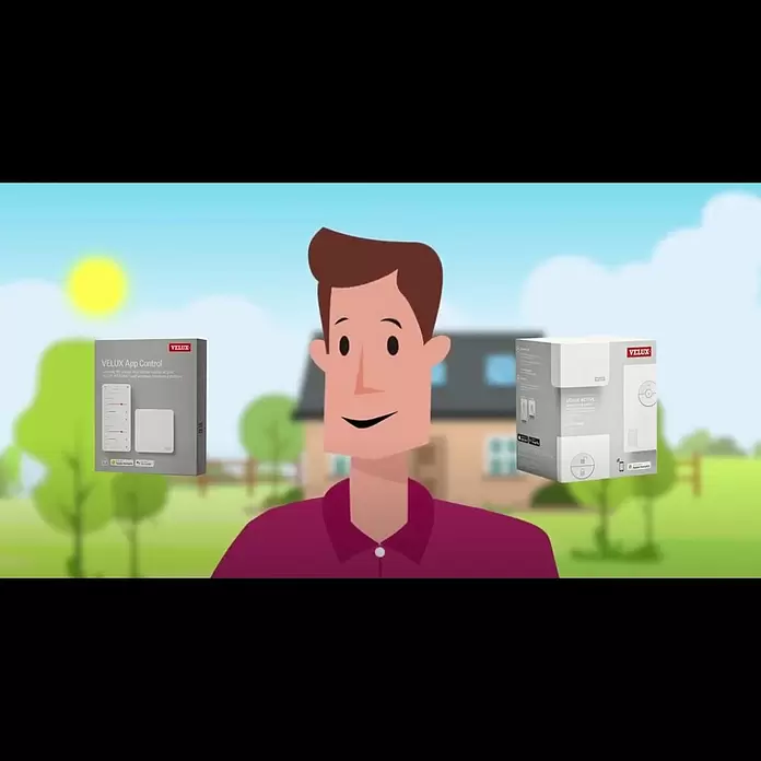 Velux Active Starter-Set with NETATMO KIX 300 - Passend für: VELUX Solar- & Elektro-Produkte ab 2007 & Manuelle Schwingfenster ab Mai 2000 (erfordert ein Solar-Nachrüst-Set für manuelle VELUX Dachfenster: KSX 100K WW / KSX 100 WW) - ACTIVE oder App Control | VELUXACTIVE oder App Control❓❓❓ | VELUX