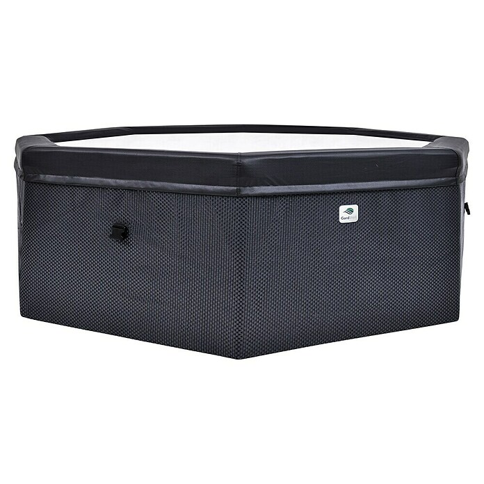 GardWell Mobil-Whirlpool Unos (Ø x H: 193 x 70 cm, Anthrazit/Innen Weiß, 1 000 l) | BAUHAUS