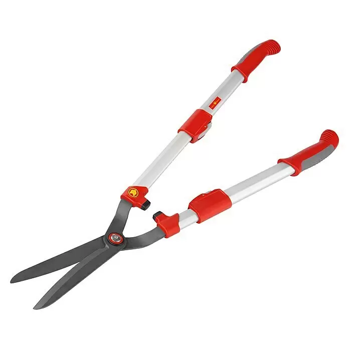 Wolf-Garten Hand-Heckenschere HS 1000 T - 77 cm - 100 cm, Rot - Diagonale Ansicht
