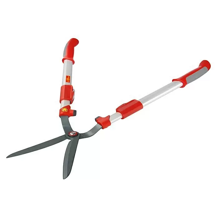 Wolf-Garten Hand-Heckenschere HS 1000 T - 77 cm - 100 cm, Rot - Diagonale Ansicht