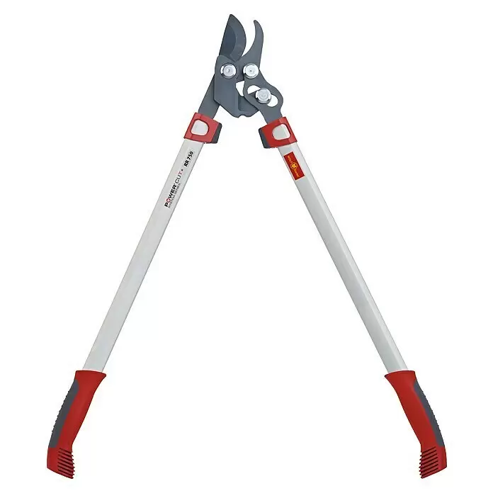 Wolf-Garten Astschere RR 750 - Bypass - Rote und weiße Astschere mit grauen Klingen für den Garten. Ergonomische Griffe.