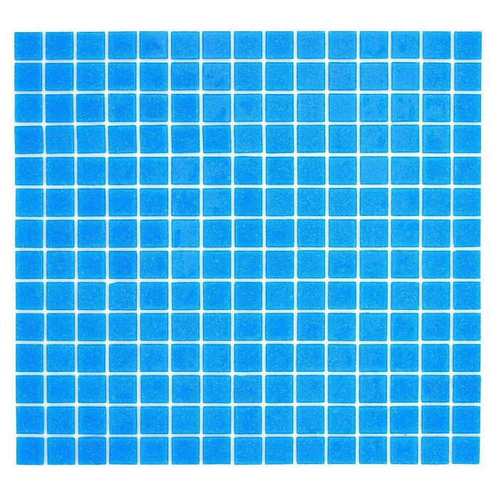 Mozaik pločica Quadrat Crystal Uni GM A 31P  (32,7 x 30,5 cm, Plave boje, Sjaj) | BAUHAUS