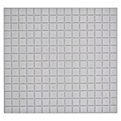 Mosaikfliese Quadrat Crystal Uni GM A 11P (32,7 x 30,5 cm, Weiß, Glänzend) | BAUHAUS