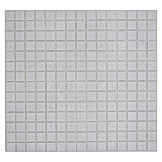 Mosaikfliese Quadrat Crystal Uni GM A 11P (32,7 x 30,5 cm, Weiß, Glänzend)