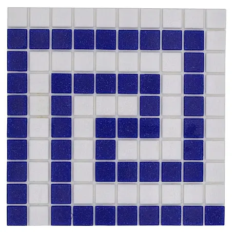 Mosaikfliese Quadrat Crystal GM BO 16P