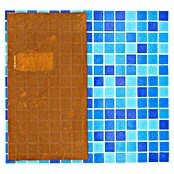 Mosaikfliese Quadrat Crystal Mix GM A 335P (32,7 x 30,5 cm, Blau/Hellblau, Glänzend) | BAUHAUS