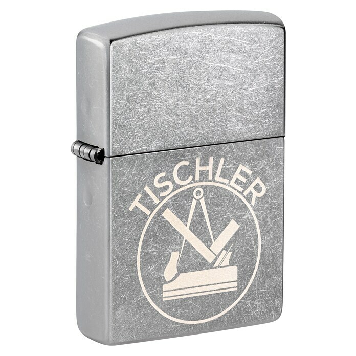 Zippo Sturmfeuerzeug Classic Street Chrome™ (Tischler) | BAUHAUS