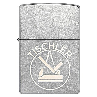 Zippo Sturmfeuerzeug Classic Street Chrome™ (Tischler)