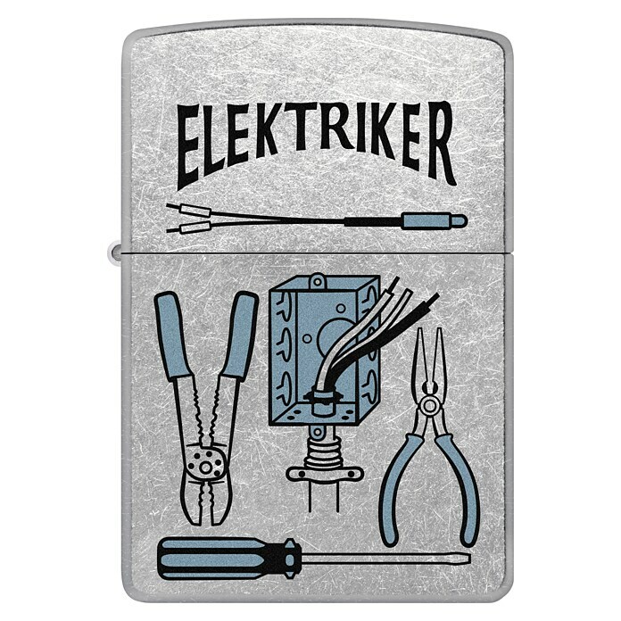 Zippo Sturmfeuerzeug Classic Street Chrome™ (Elektriker) | BAUHAUS