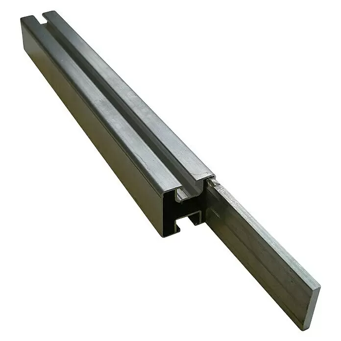 Absaar Steckverbinder - Aluminium, Länge: 200 mm - Diagonale Ansicht