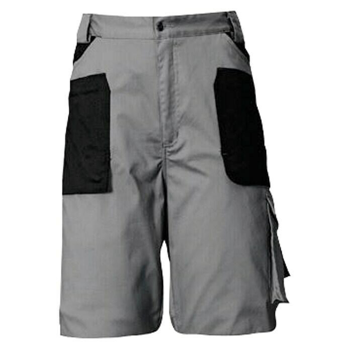 Industrial Starter Pantalones cortos de trabajo para hombre Stretch (Gris/Negro)