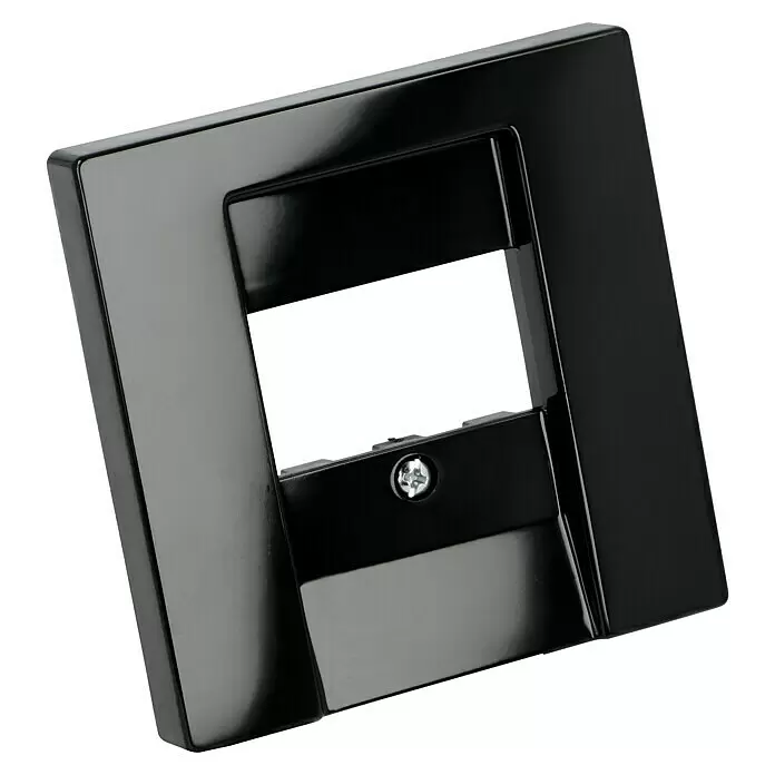 Busch-Jaeger Future Linear TAE-Abdeckung 1766-81 - Anthrazit, Kunststoff - Diagonale Ansicht