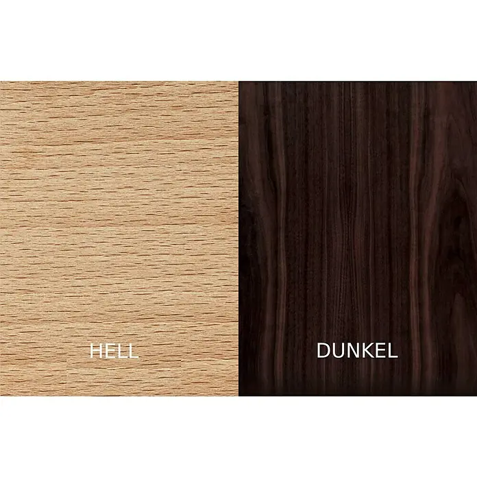 Bondex Möbelpolitur - Dunkel, 150 ml - Helles und dunkles Holzfurnier präsentiert die Farben und Muster von Holz, ideal für Möbel und Innenausbau.