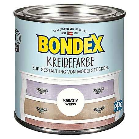 Bondex Kreidefarbe (Kreativ Weiß, 500 ml)
