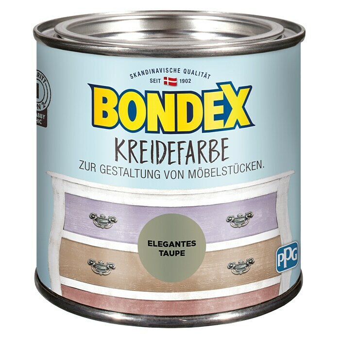 Bondex Kreidefarbe (Elegantes Taupe, 500 ml)