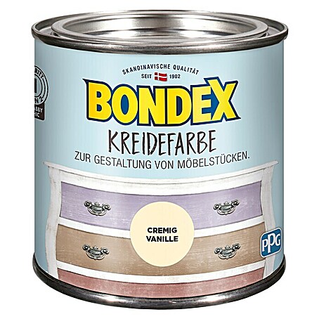 Bondex Kreidefarbe (Cremig Vanille, 500 ml)