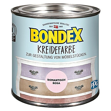 Bondex Kreidefarbe (Romantisch Rosa, 500 ml)