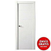 Puerta interior Blanca (62,5 x 203 cm, Apertura: Derecha, Alveolar)