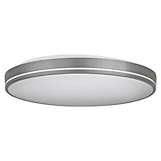 Eglo LED-Deckenstrahler rund Orotava (22 W, Ø x H: 39,5 x 7,5 cm, Grau, Warmweiß)