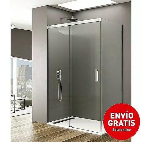 GME  Mampara de ducha esquinera Basic Plus