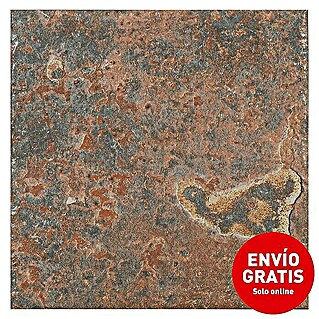 Pavimento cerámico Clift (33,3 x 33,3 cm, Oxidado, Mate)