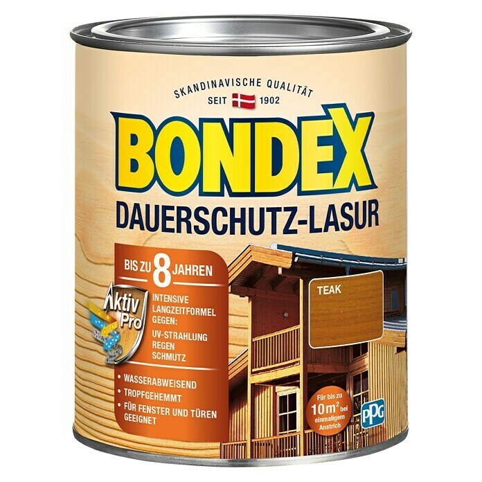 BONDEX Dauerschutzlasur Teak
