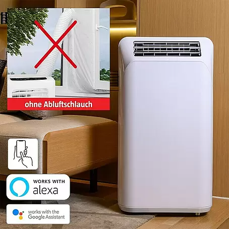 Proklima  Mobiles Klimagerät WiFi ohne Abluftschlauch
