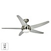 Proklima Deckenventilator Fabiola (132 cm, Silber, 80 W)