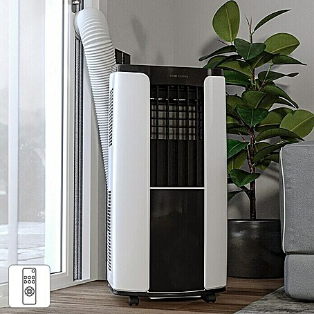 Proklima Mobiles Klimagerät Shiny Eco (Räume bis ca. 35 m², Max. Kühlleistung je Gerät in BTU/h: 10.000 BTU/h)