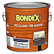 Bondex Holzlasur (Dunkelgrau, Seidenmatt, 2,5 l, Lösemittelbasiert)