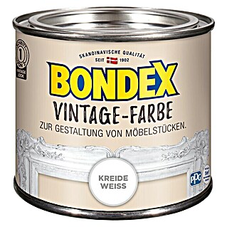 Bondex Boja sa efektom vintage stila (Bijela boja krede, 375 ml)