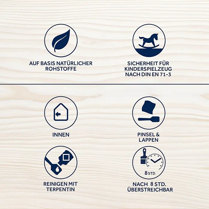 Bondex Holzöl - Rotbraun, 750 ml - Produktdetails: Natürliche Rohstoffe, Sicherheit für Kinderspielzeug, Innenanwendung, Pinselreinigung, 8 Std. Trockenzeit.