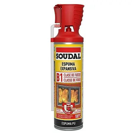 Soudal  Adhesivo para montaje Foam Genius Fuego B1