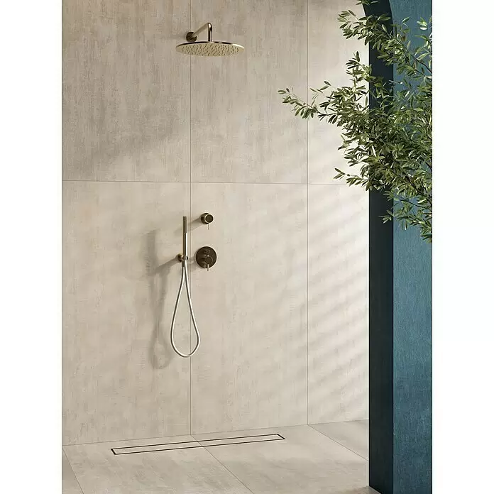 Atlas Concorde Solution Yorkshire Feinsteinzeugfliese Almond - 60 x 120 cm, Beige, Matt - Stimmungsaufnahme