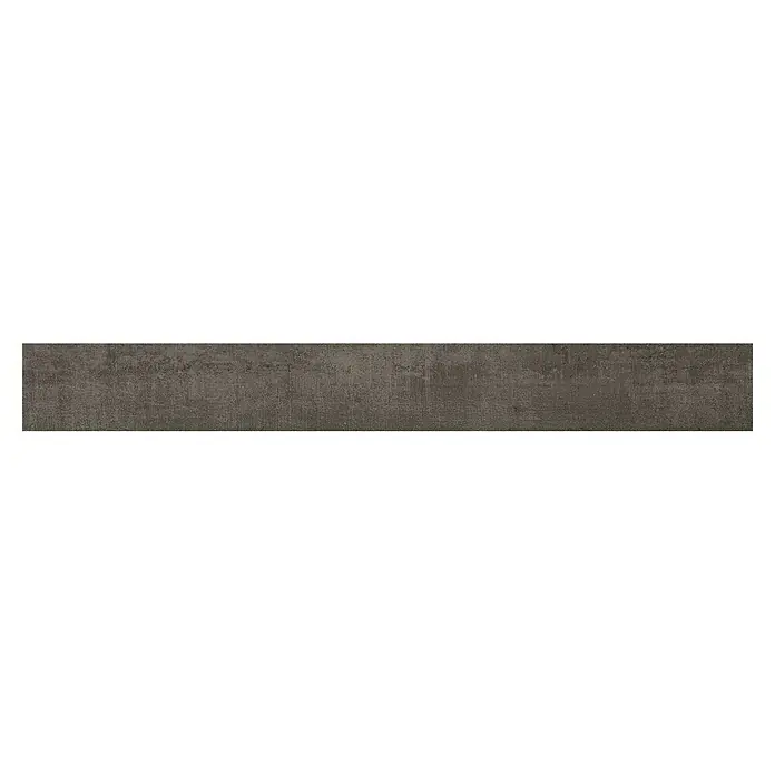 Atlas Concorde Solution Yorkshire Sockelfliese Midnight - 7,2 x 60 cm, Anthrazit, Matt - Graue Zementfliese mit subtilen Texturen, ideal für moderne Innenräume. Die Fliese verleiht jedem Raum eine robuste und elegante Note.