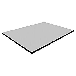 Mehrzweckplatte Compact 112 BS  (Hellgrau, 2 800 mm x 1 300 mm x 0,6 cm, Melamin)