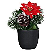 Kunstblume Poinsettia (15 cm, Rot) | BAUHAUS