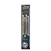 Garland Alargadores Foggy Home (4 ud., Acero inoxidable, Plateado) | BAUHAUS