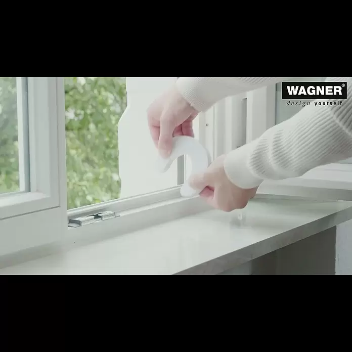 Wagner System Türkeil EH6904 - B x H: 90 x 15 mm, Weiß - 15 6904 01