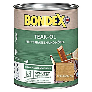 Bondex Teak-Öl (750 ml, Farblos)
