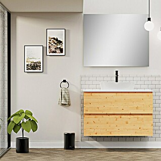 Artysan Conjunto de mueble de baño Troy (Ancho: 100 cm, Pino, 4 pzs.)
