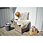 Butenkist Garten-Aufbewahrungsbox HILLE (L x B x H: 45 x 45 x 45 cm, Warm Grey, Holz) | BAUHAUS