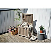 Butenkist Garten-Aufbewahrungsbox HILLE (L x B x H: 45 x 45 x 45 cm, Warm Grey, Holz) | BAUHAUS